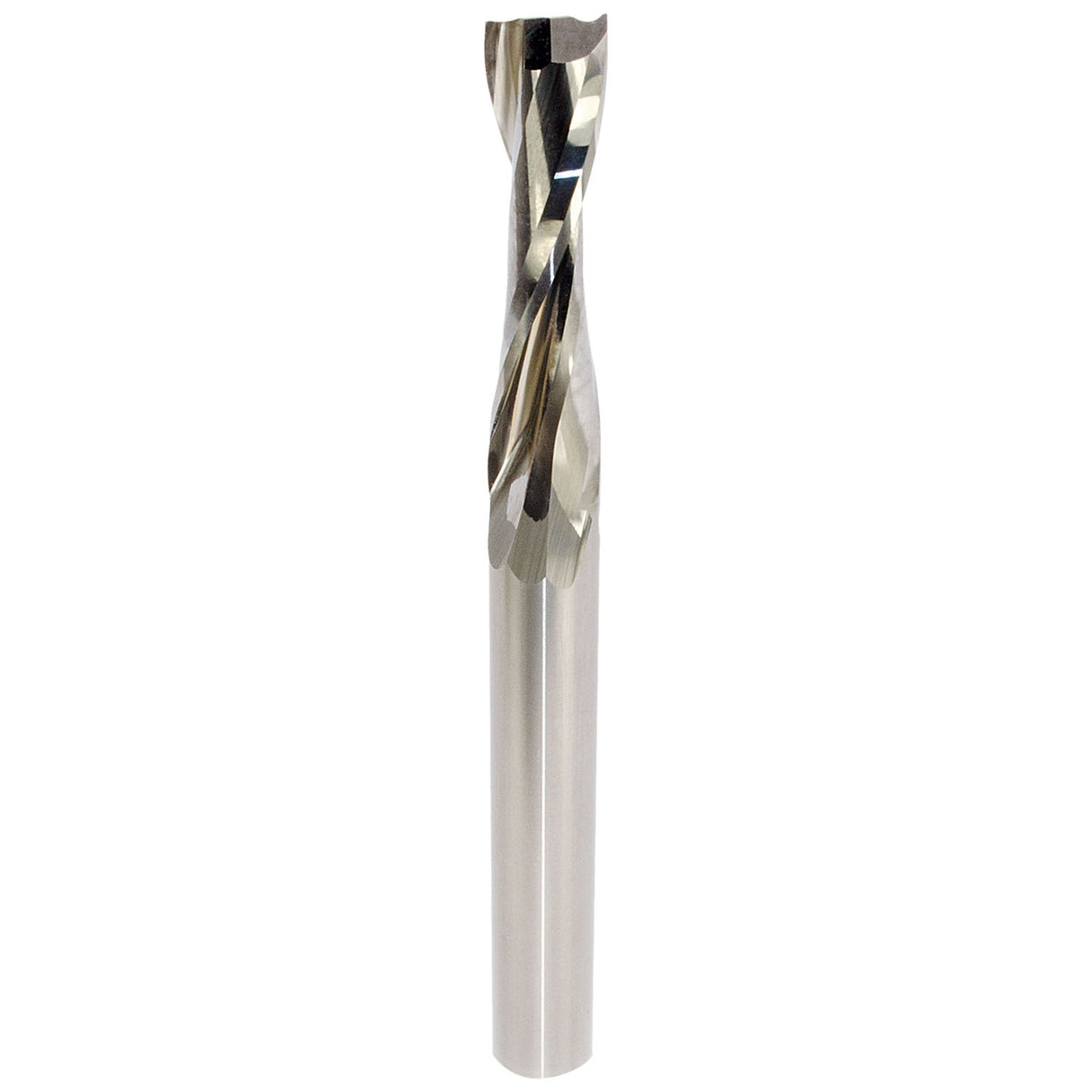 Double Flute - Solid Carbide Upcut Spiral O Flute High Helix CNC Router Tool Cutter Bit