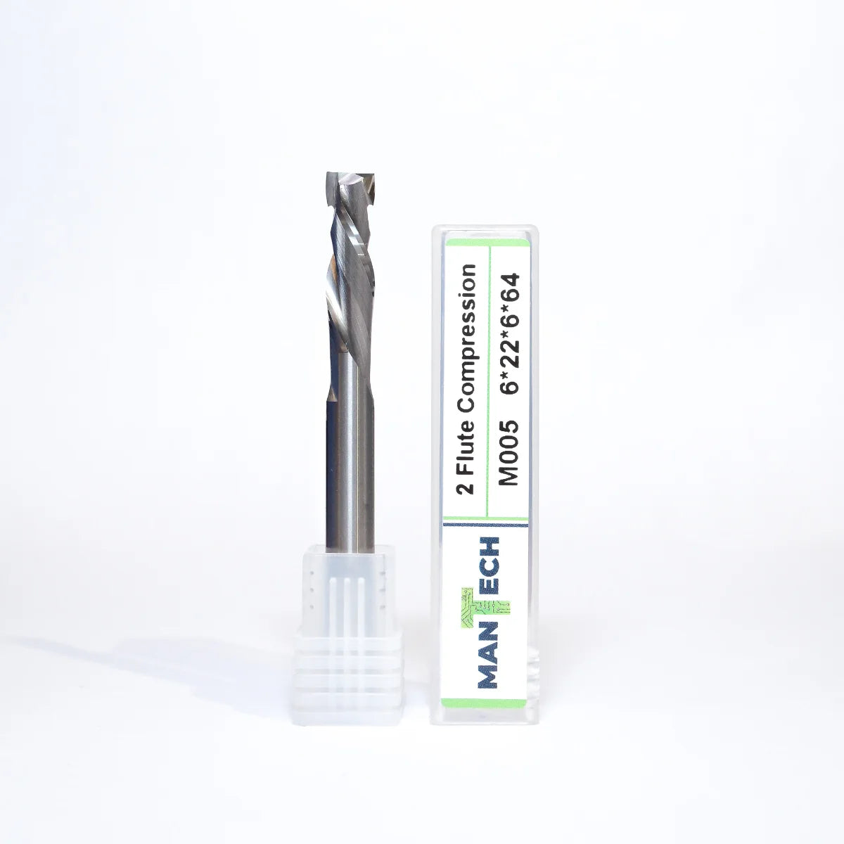 Double Flute -Compression Spiral CNC Router Tool Cutter Bit