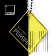 PERSPEX® Colours - Transparent and Tints Cast Acrylic - Yellow 2202