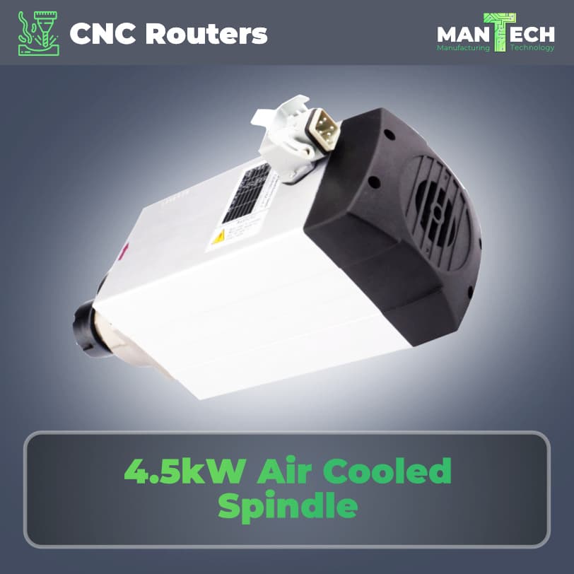 4.5kW Air cooled spindle For CNC Routers