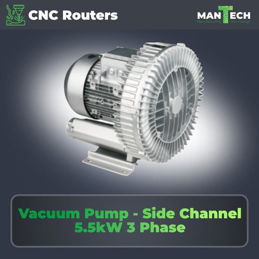Vacuum Pump Side Channel Blower - 5.5kW 3 Phase