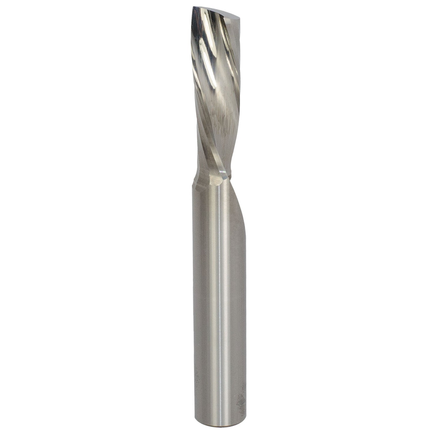 Single Flute - Solid Carbide Downcut Spiral O Flute (Soft Plastics) CNC Router Tool Cutter Bit