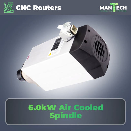 Air Cooled CNC Router Spindles 6kW