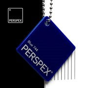 PERSPEX® Colours - Solid and Translucent - Cast Acrylic - Blue 744