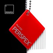 PERSPEX® Colours - Solid and Translucent - Cast Acrylic - Red 433